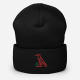 Vulture Cuffed Beanie