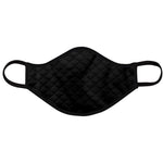 Face Mask - Black, No Design